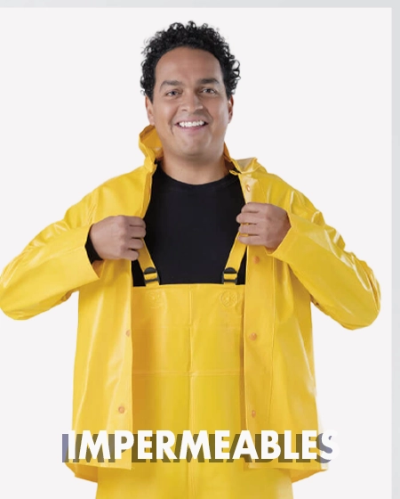 Impermeables industriales para lluvia