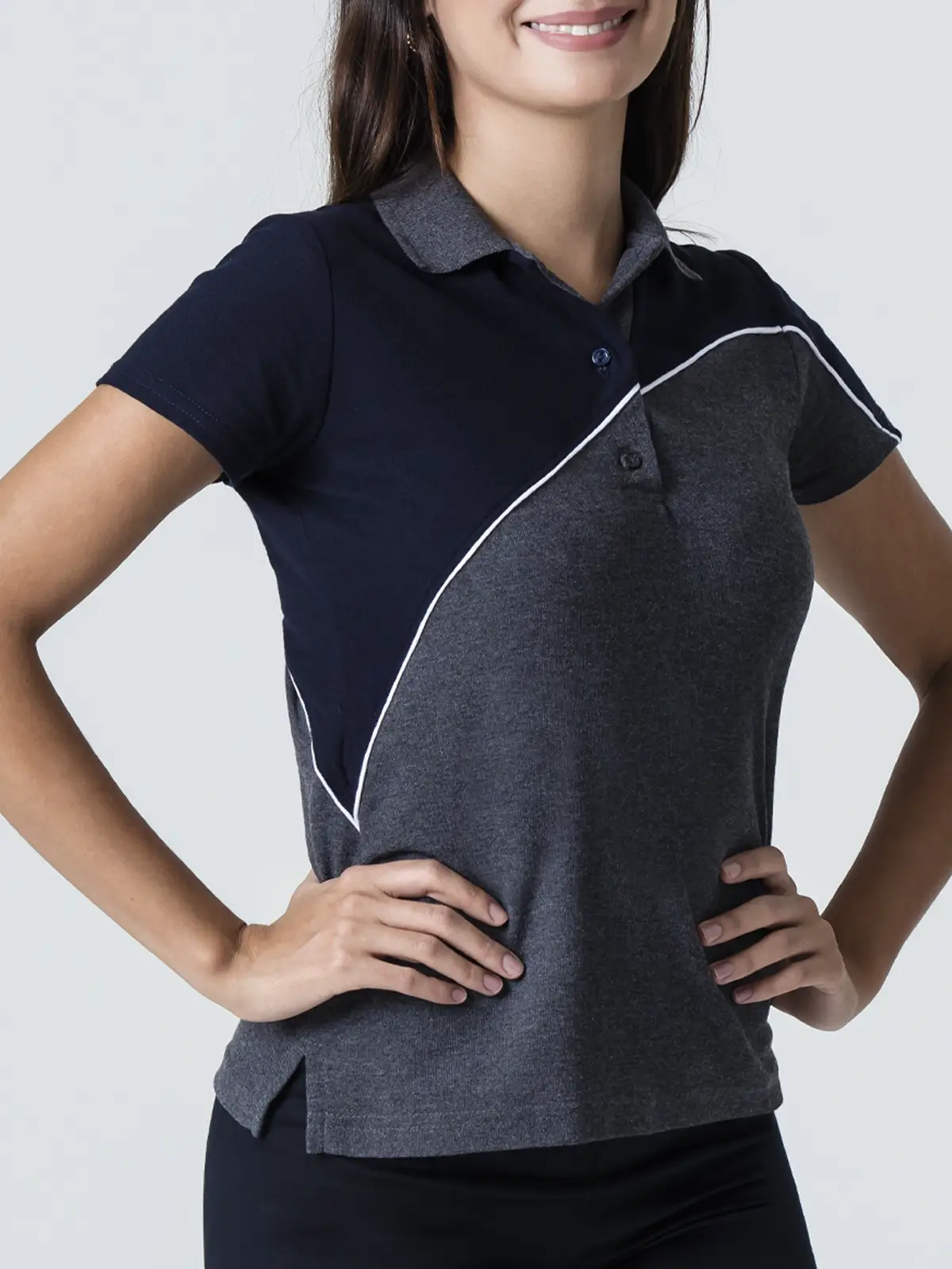 Combined Work Polo for Women