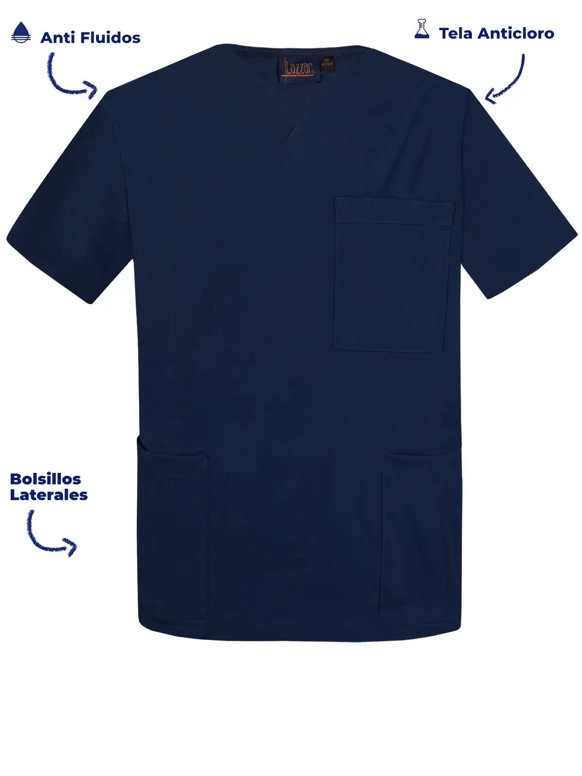 Embroidered Scrub Tops