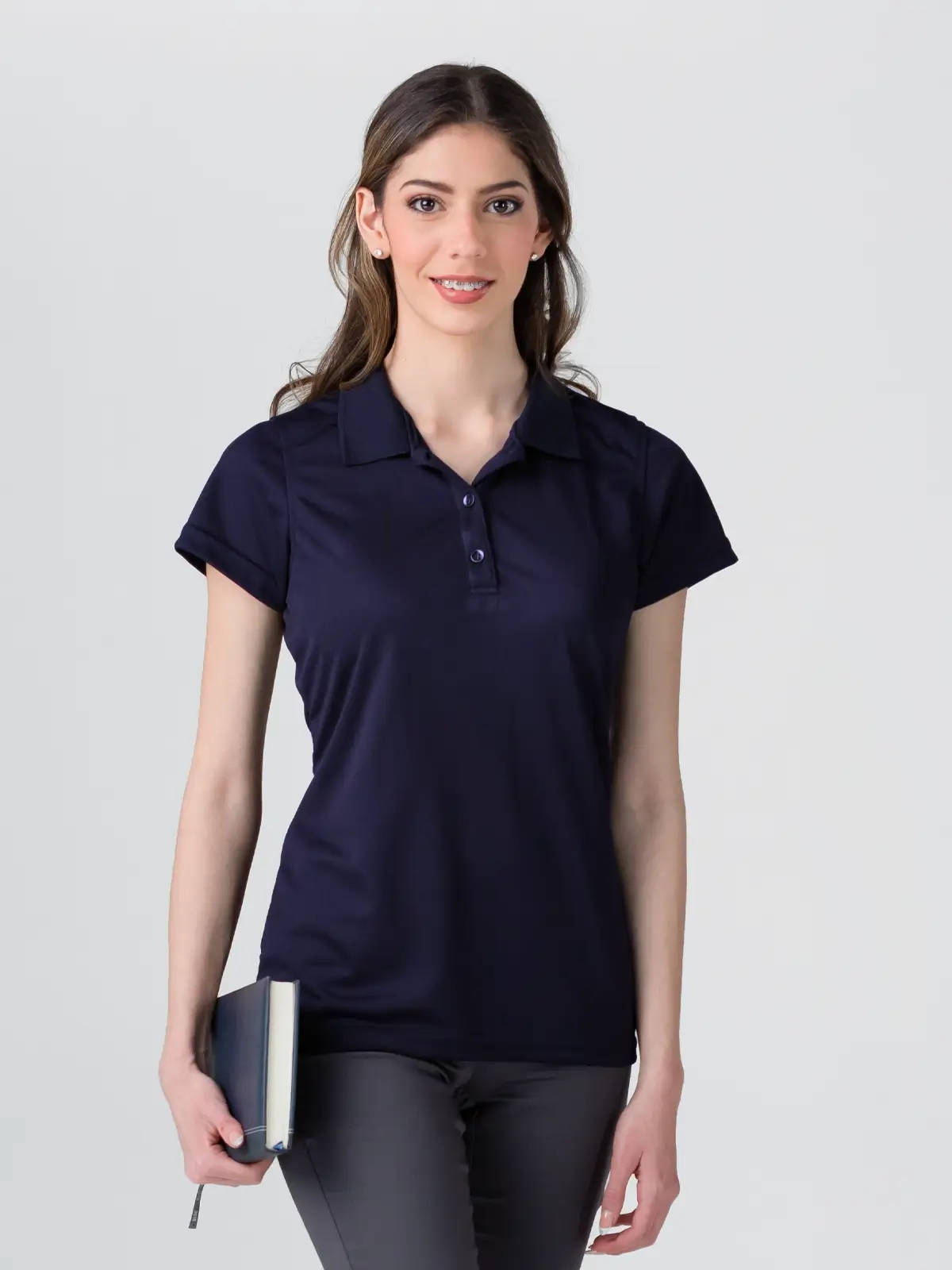 Playera Polo Dry Fit USA Dama