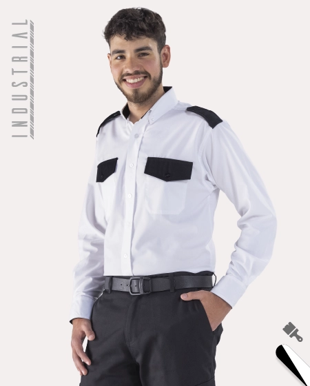  Camisa de Seguridad Privada para Hombre