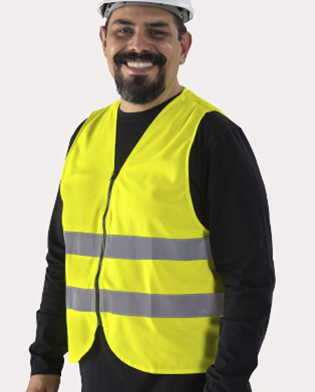Chaleco Naranja de Seguridad Profesional