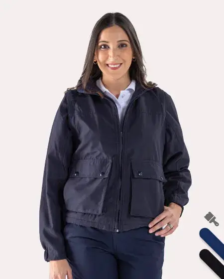 Chamarras Personalizadas Desmontable Ejecutiva Dama