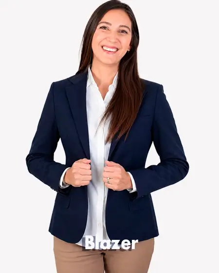 Navy Work Blazer For Women