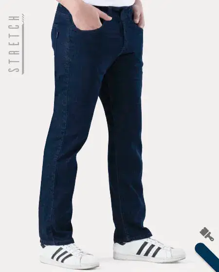 Men's Stretch Denim Jeans 12.5 Oz