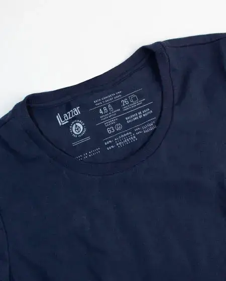 Playera cuello redondo ecologica