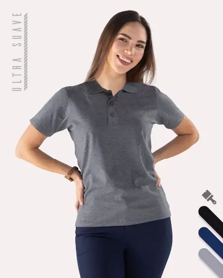 Playera polo tipo sport Viscosa para Dama