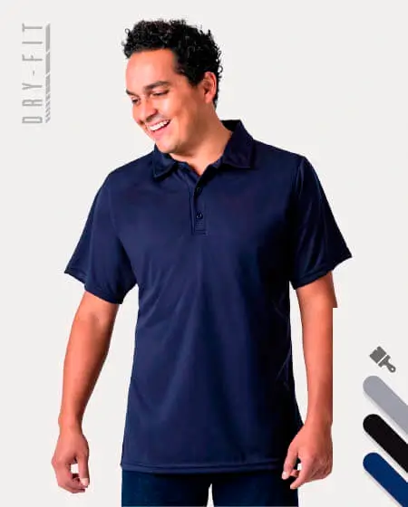 Playera Polo Dry Fit para Hombre