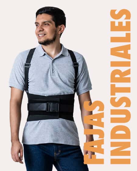 Industrial back support belts