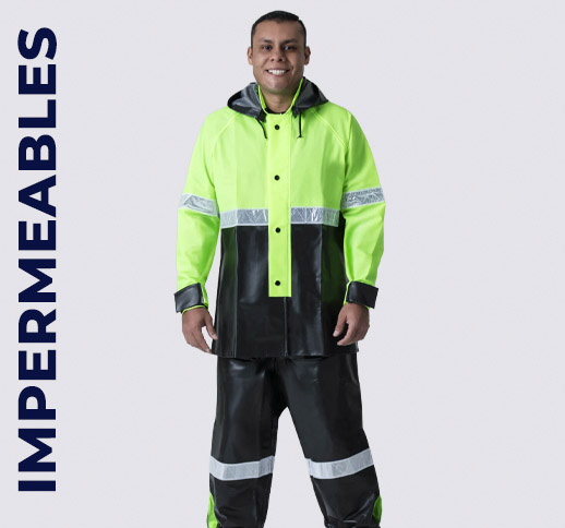 Impermeables industriales para lluvia