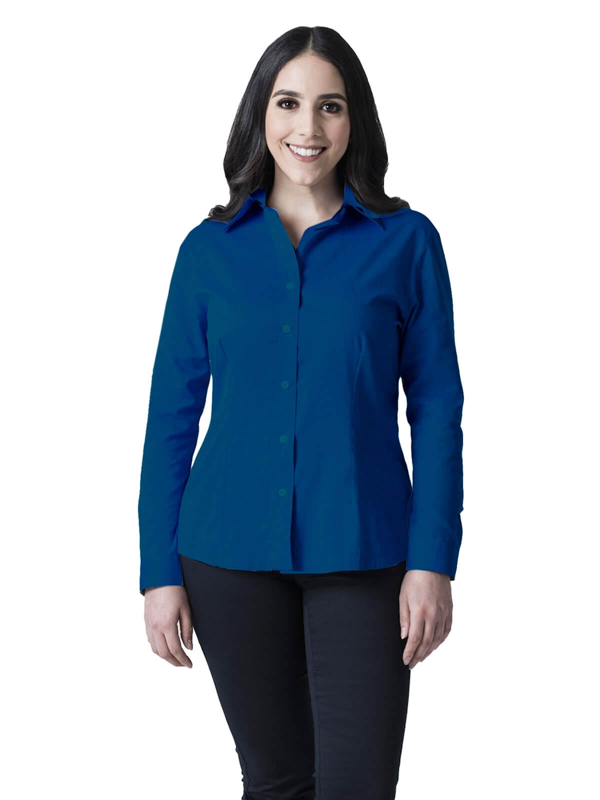 Blusa oxford marino