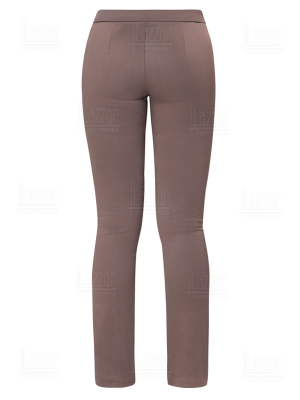 Pantalonde Gabardina color caqui para dama