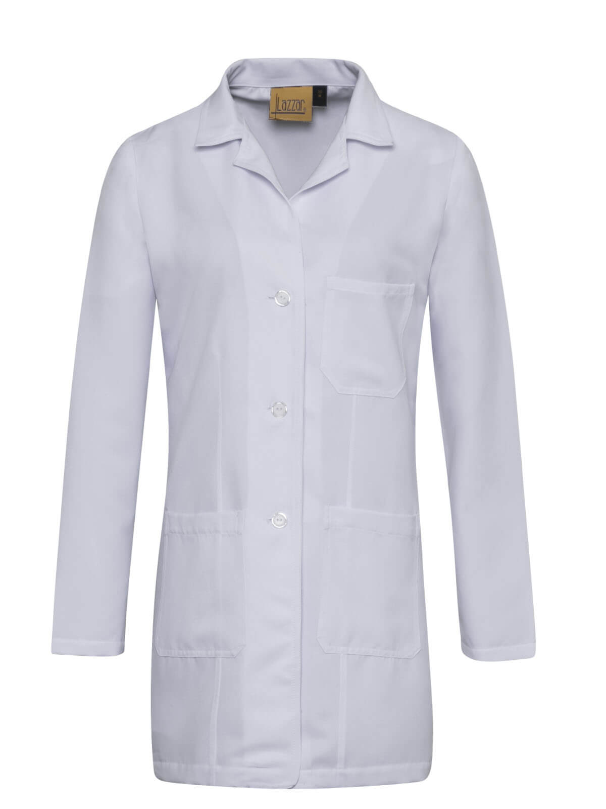 bata medica para dama blanca