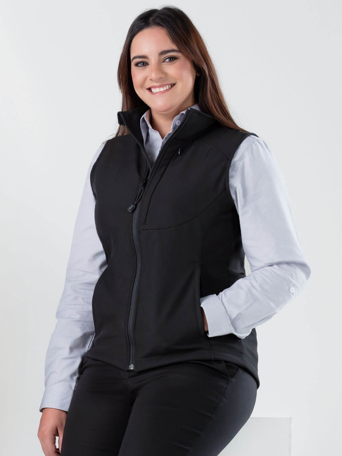 chaleco ejecutivo  bolivia negro