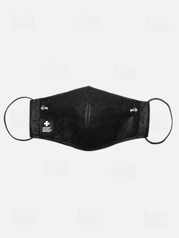 Cubreboca con careta triple capa