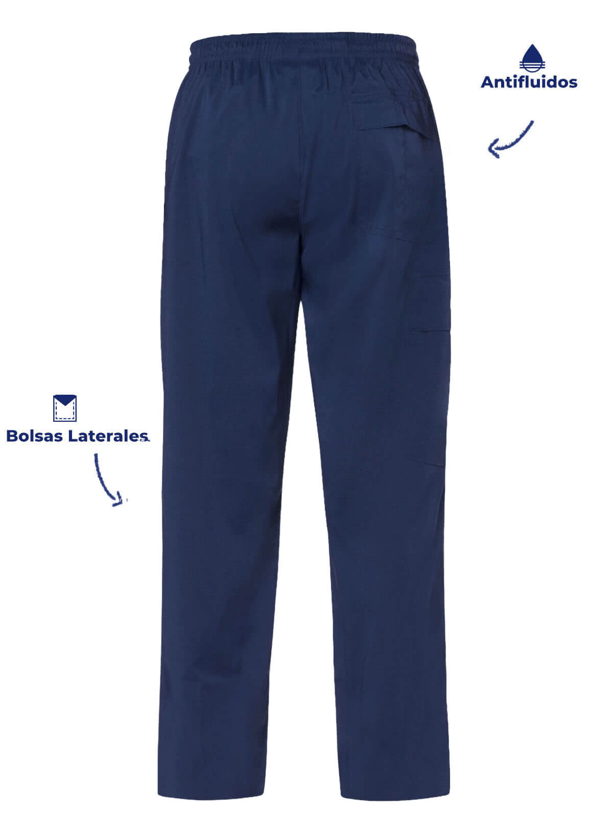pantalon marino par dama medico