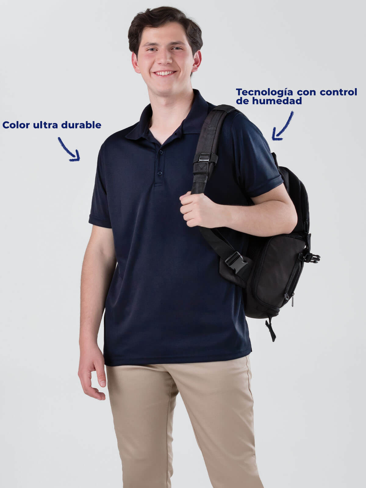 polo marino usa caballero