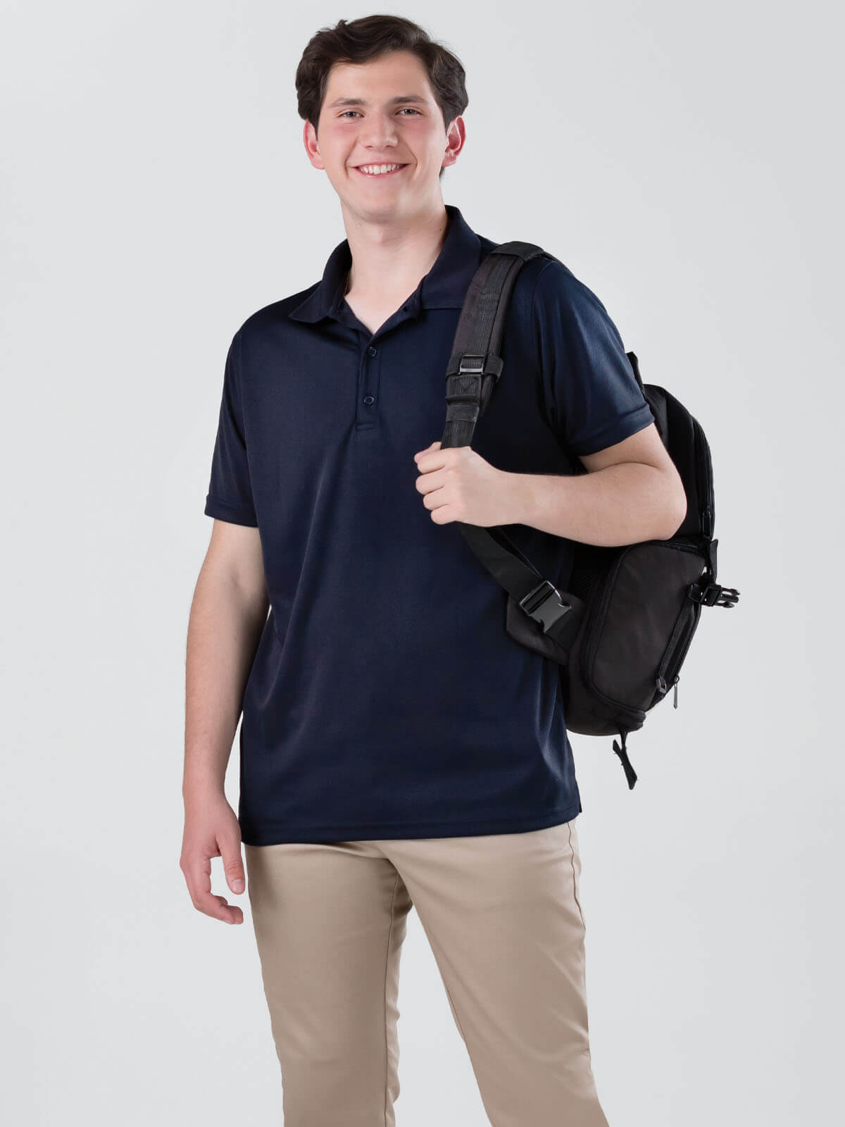 polo usa modelo negro