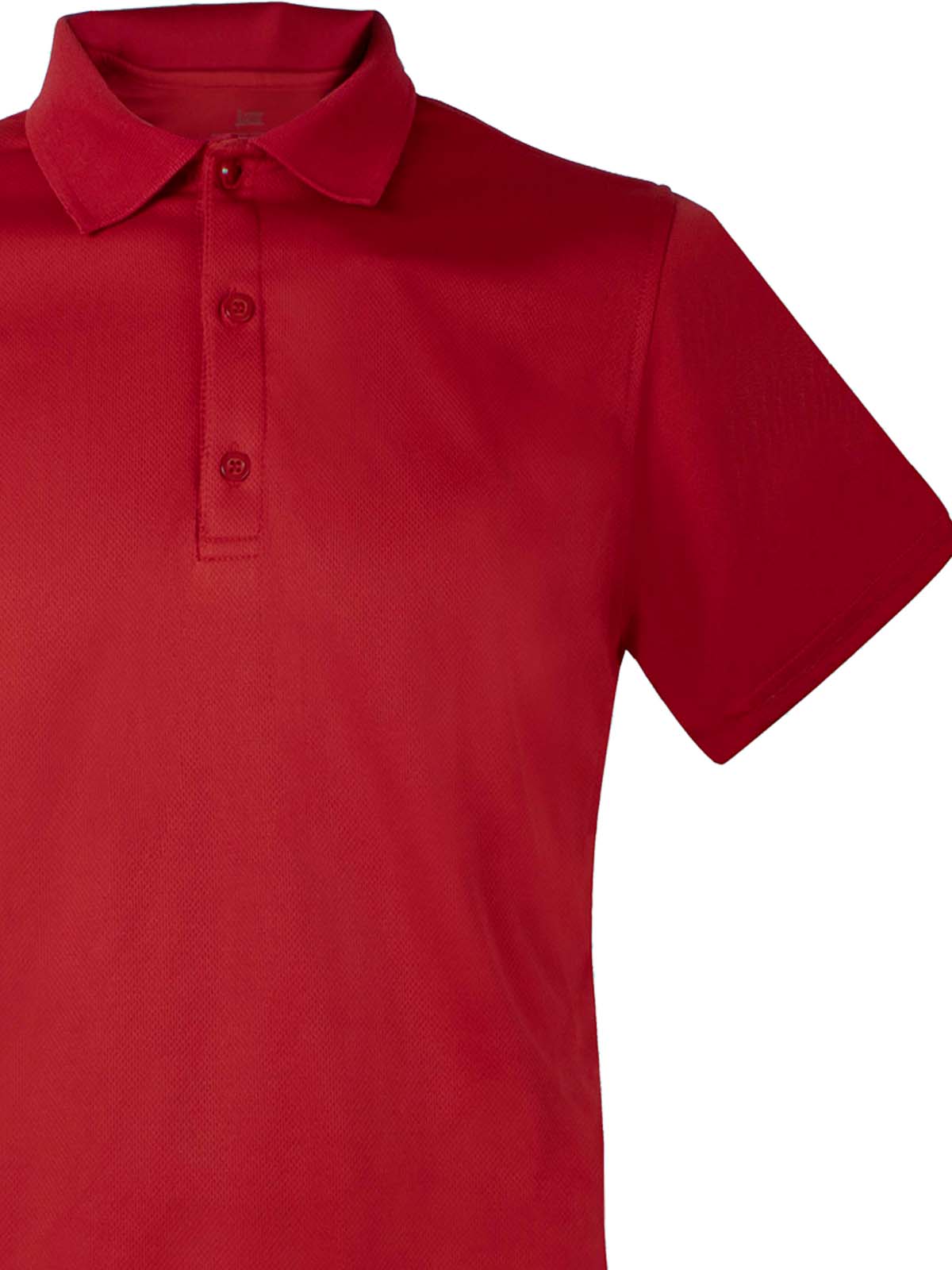 playera  polo usa roja