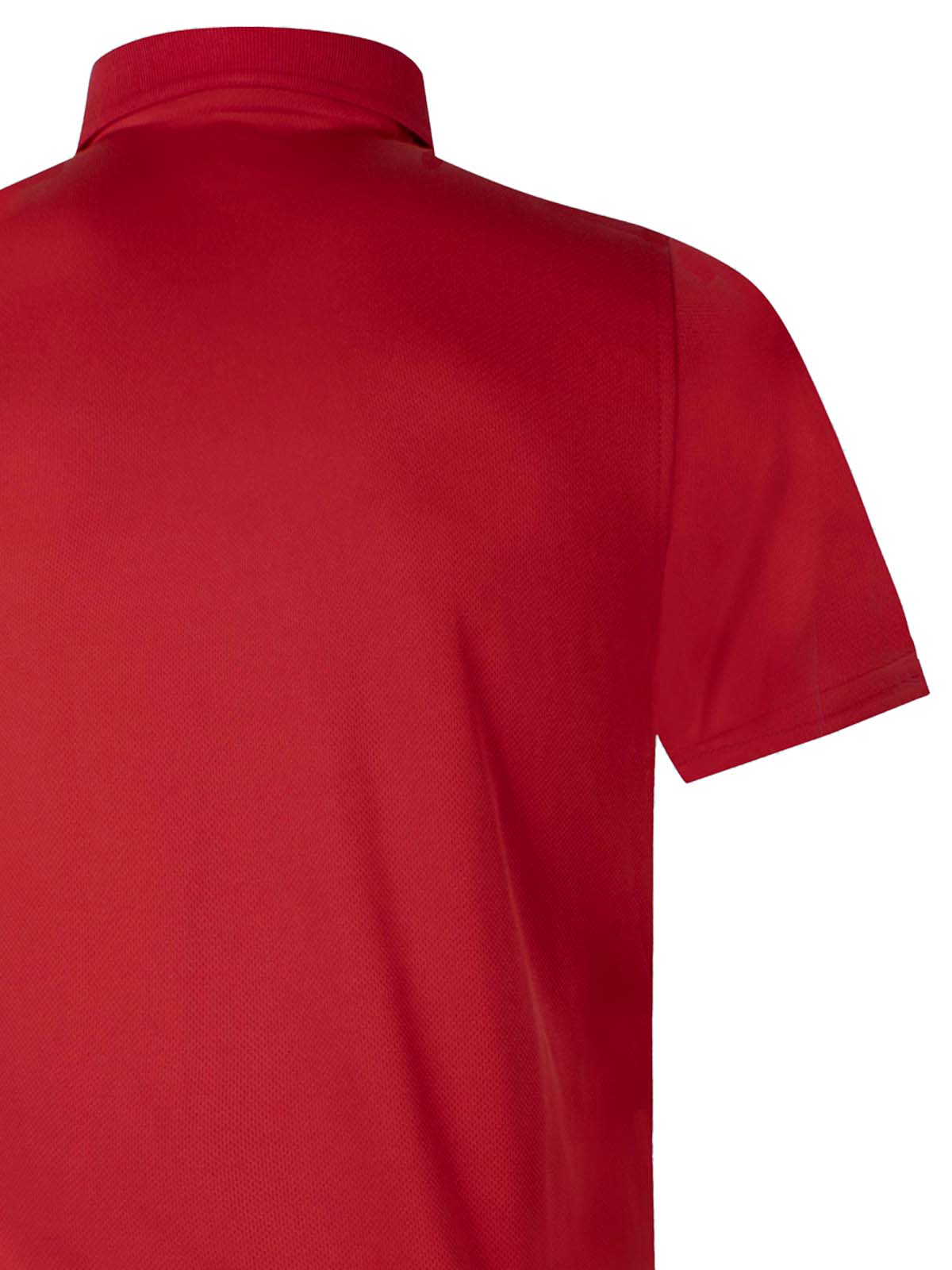 playera  polo usa roja