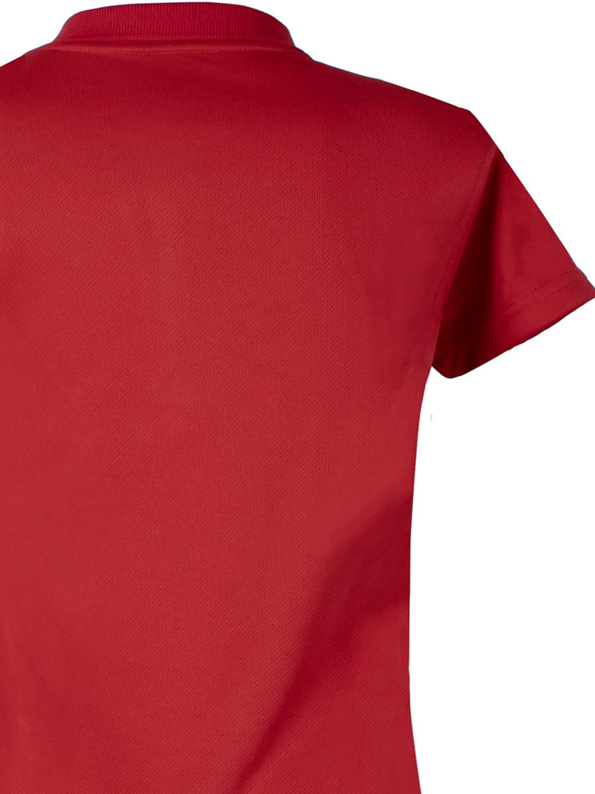 playera  polo usa roja
