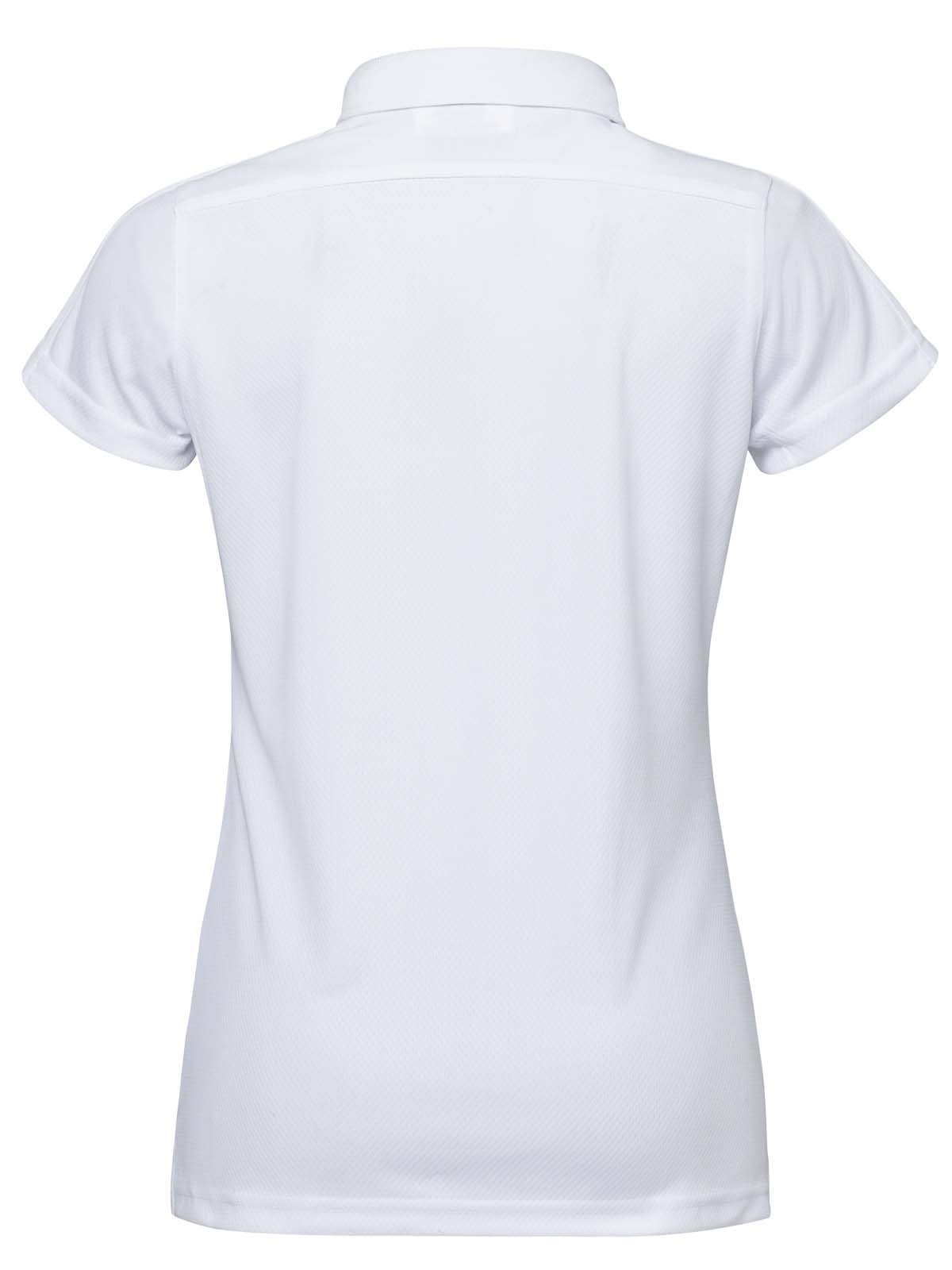 playera golf blanca dama