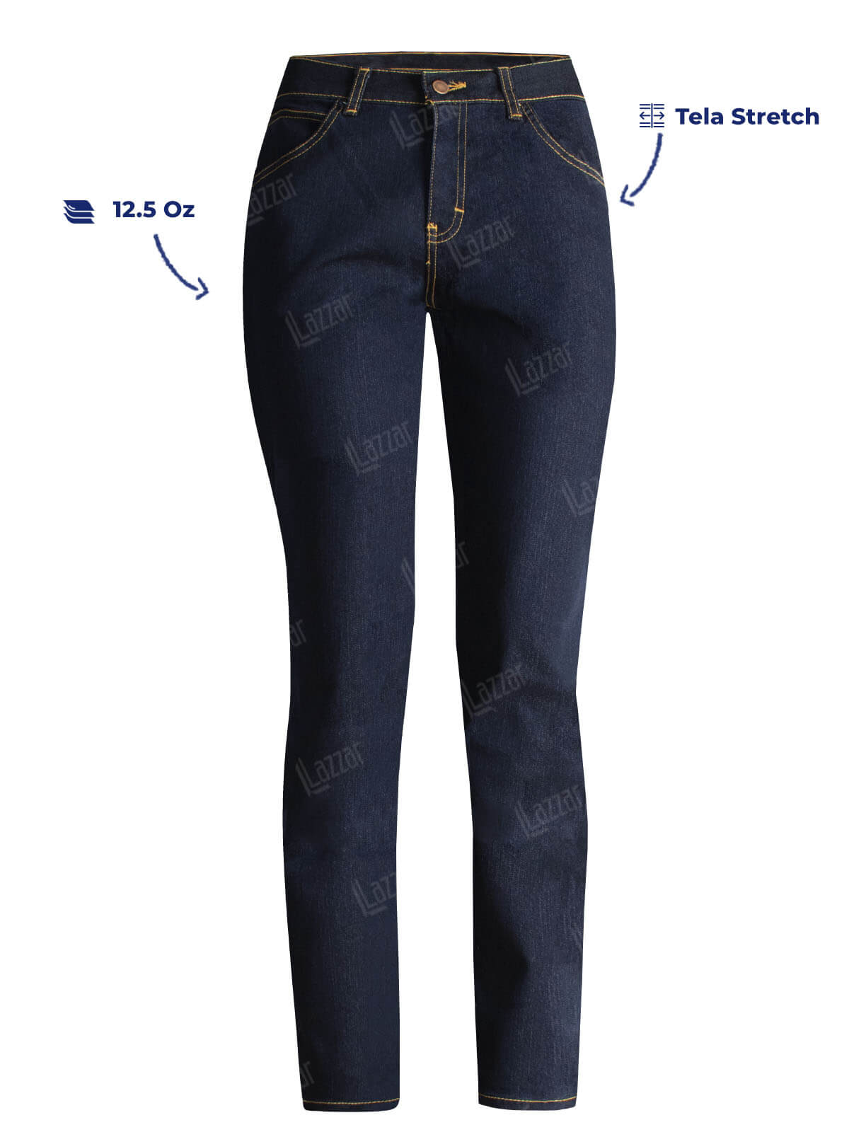 Pantalones para dama de mezclilla 2025