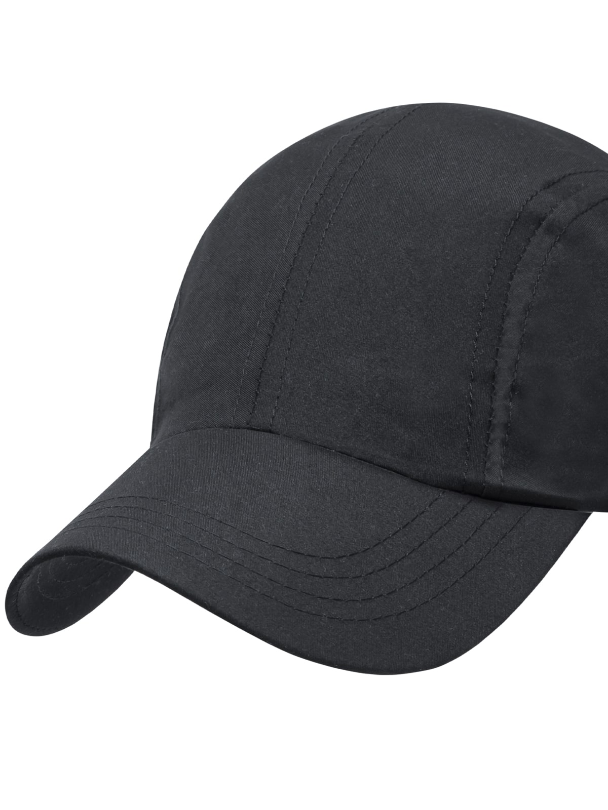 gorra ciclista negra
