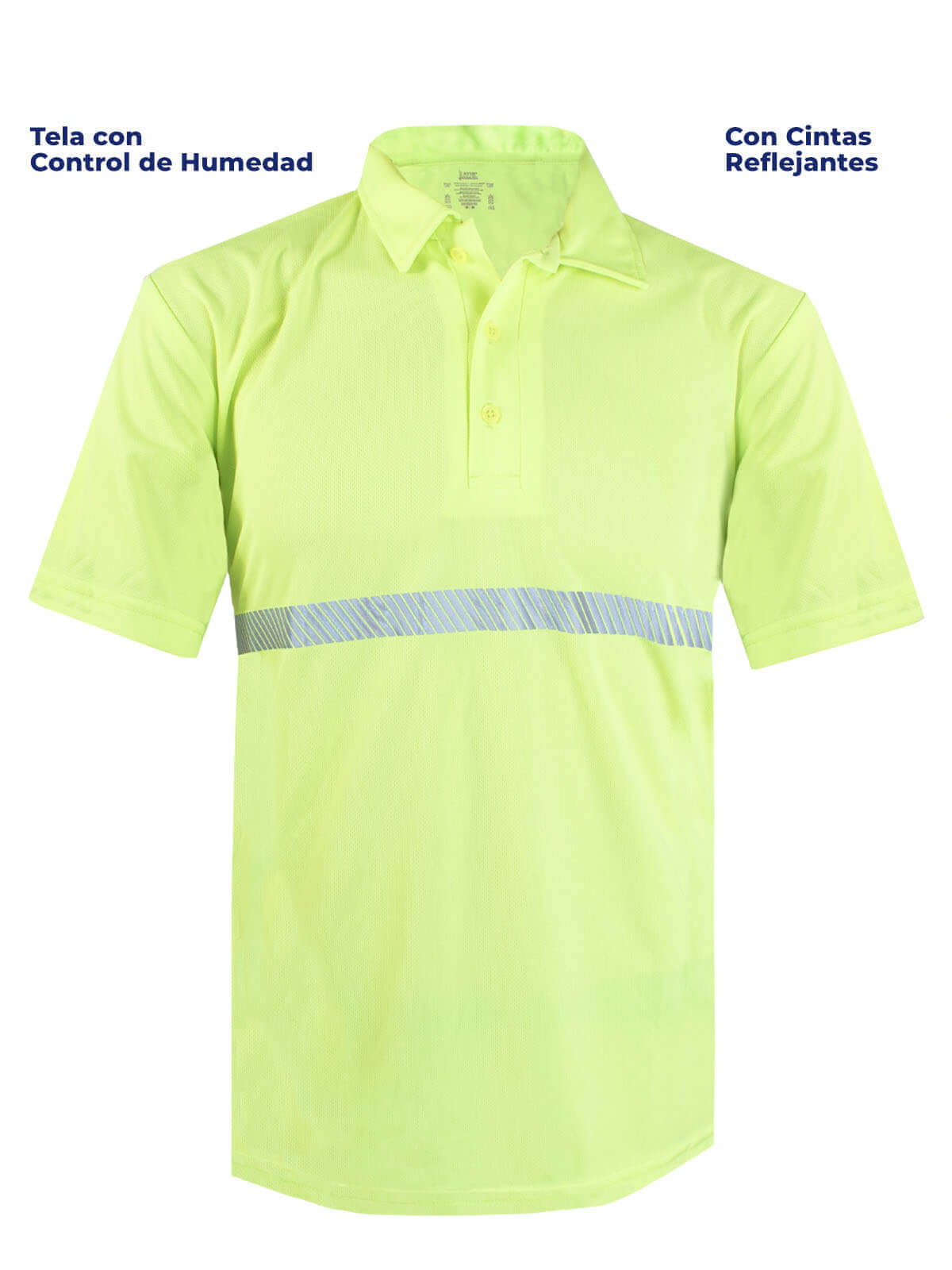 Playera polo de alta visibilidad