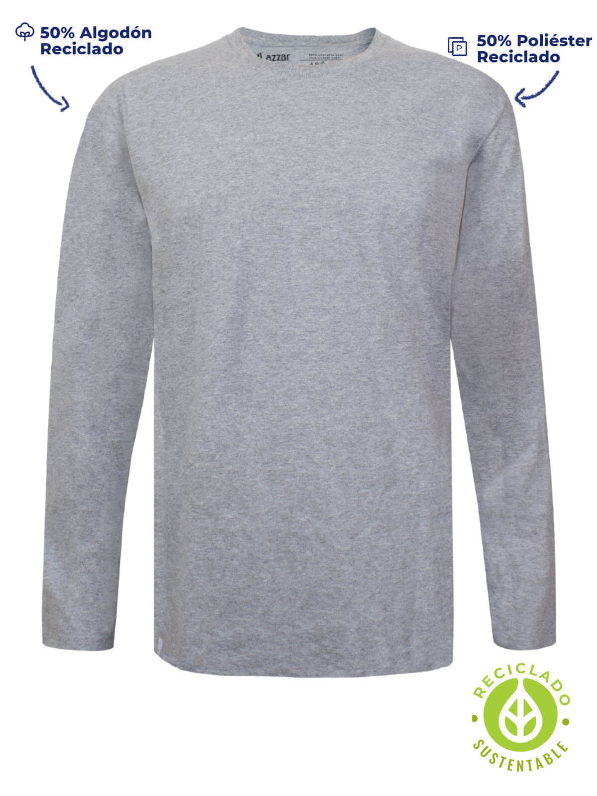 Playera manga larga ecologica