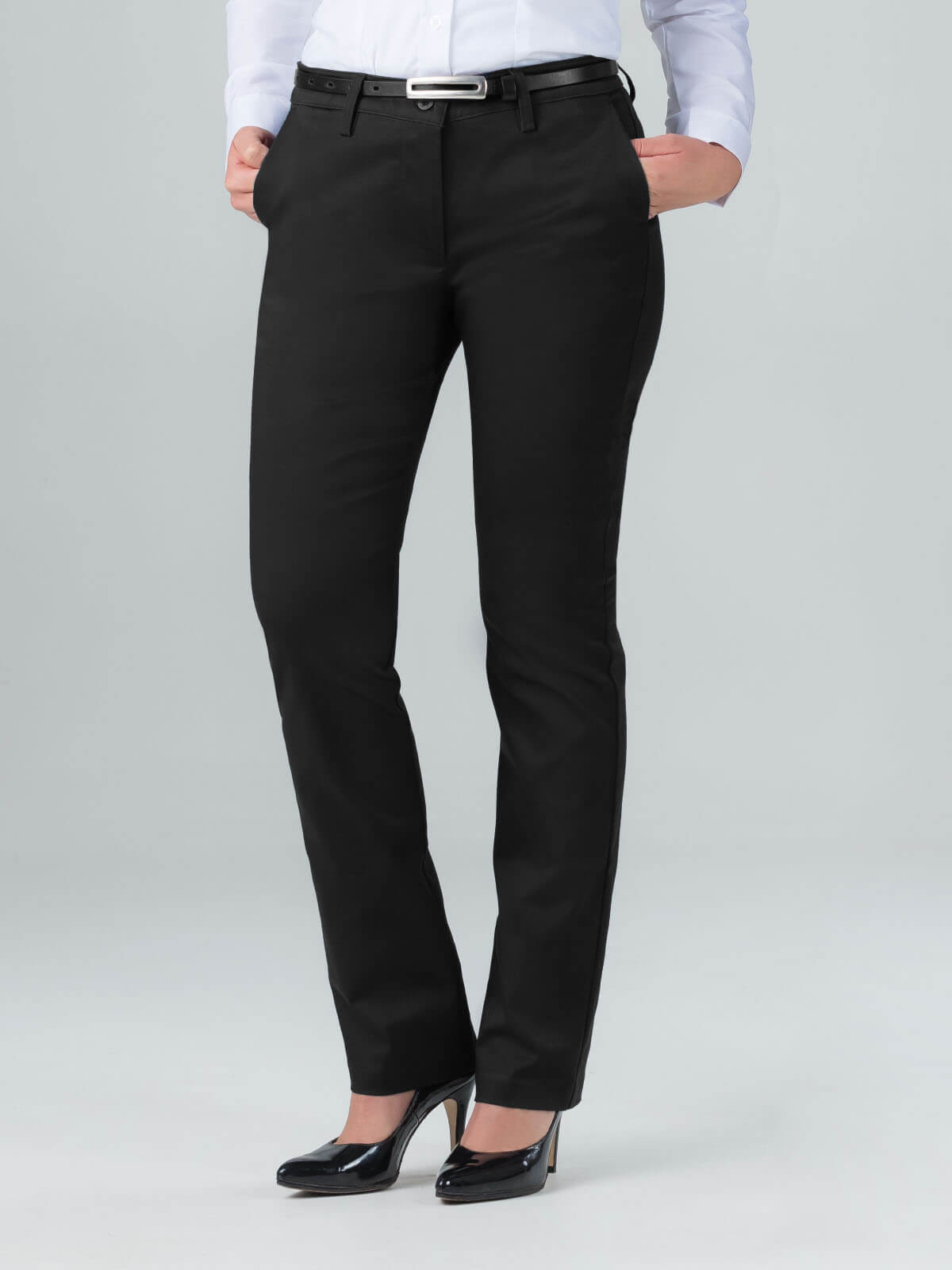 Pantalon empresarial negro