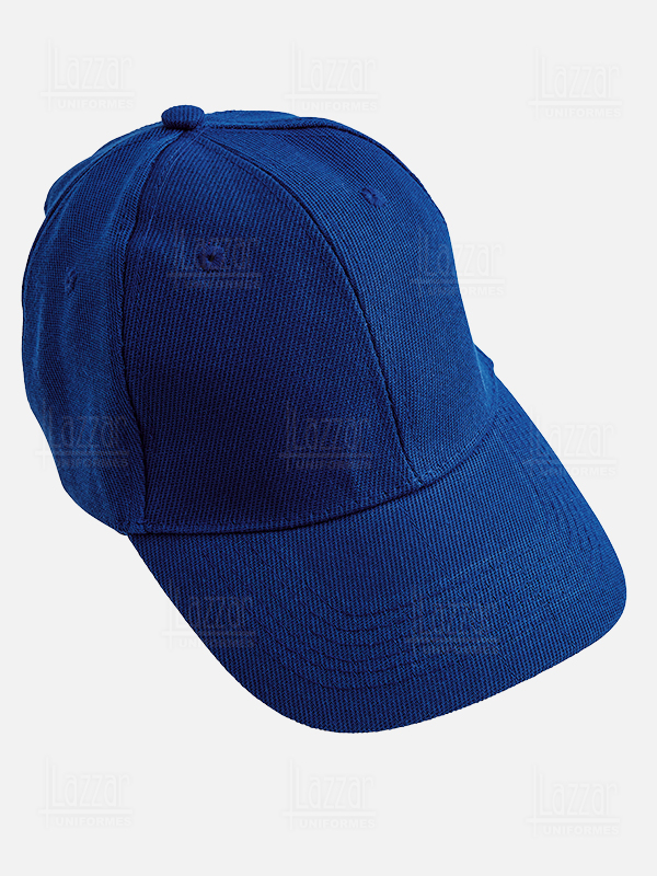 Gorra color azul rey