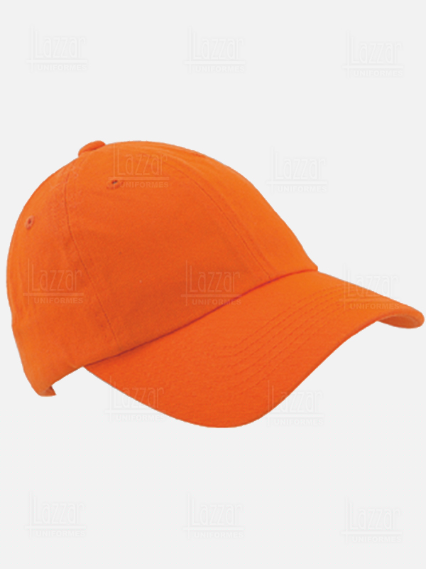 Gorra color naranja