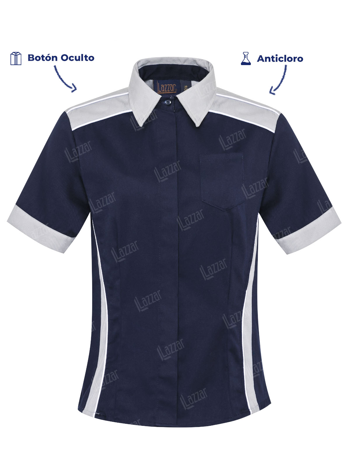 Blusa industrial  color marino