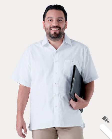 Camisas de Lino playa para hombre