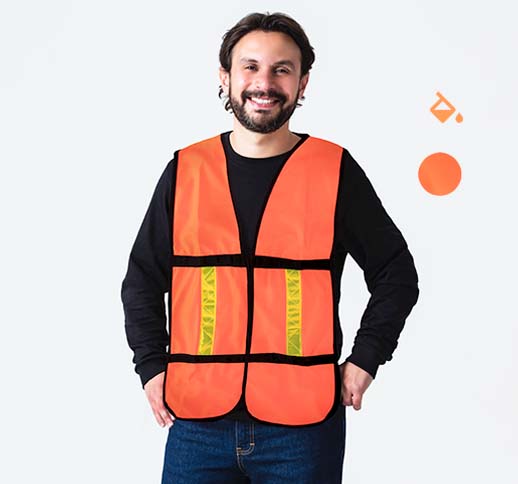 Premium Mesh Safety Vest 