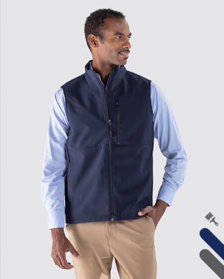 Water-Repellent Work Vest