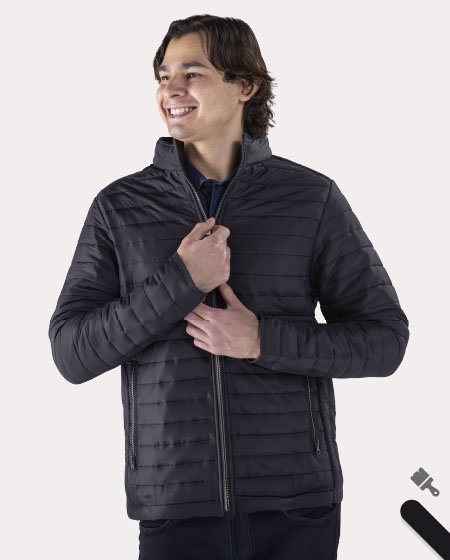 Chamarra capitonada para hombre Osaka