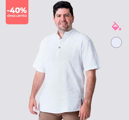 Camisas Guayaberas Bordadas para Hombre