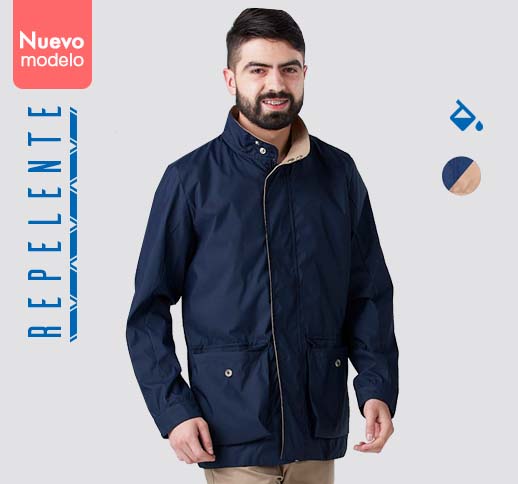 Chamarra Rompevientos Impermeable Halifax