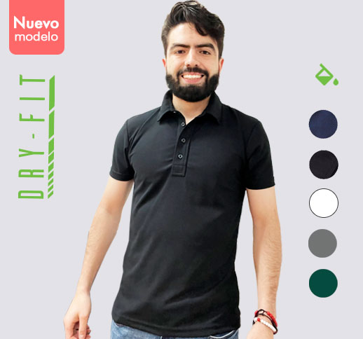 Breathable Micro Pique Polo Shirts