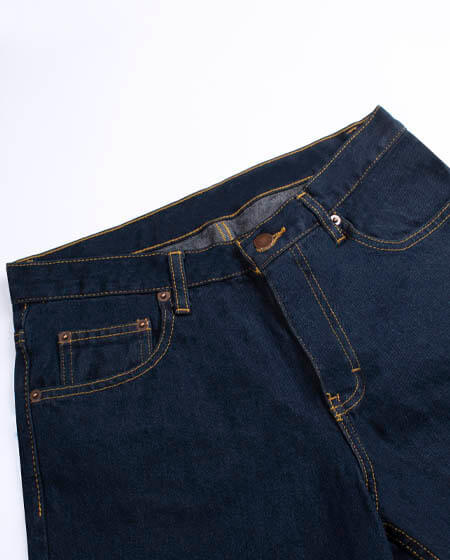 Heavy-Duty Cargo Denim Pants