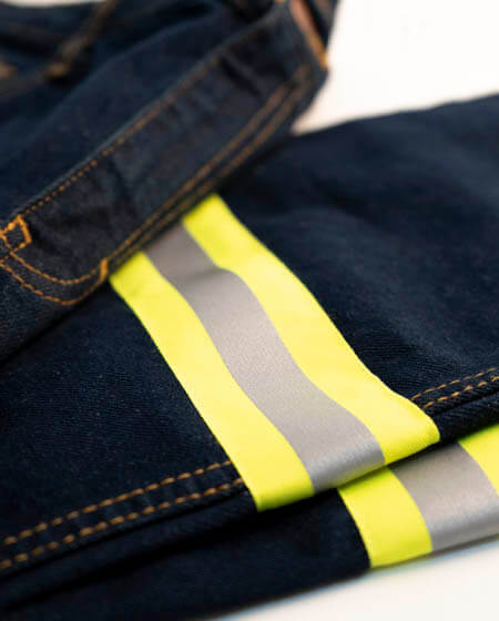 Reflective denim jeans for Men (14oz)