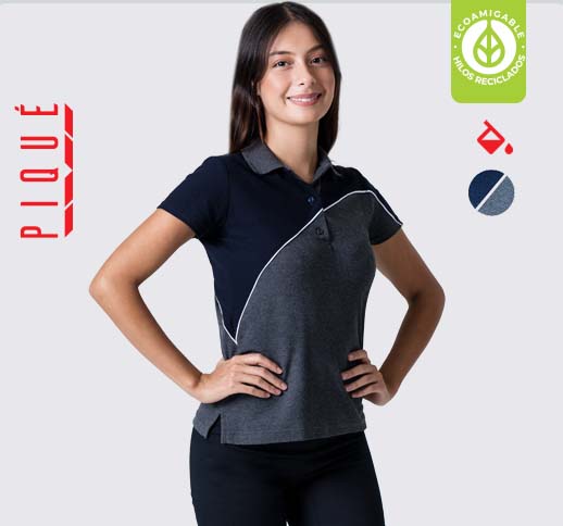 Combined Work Polo for Women