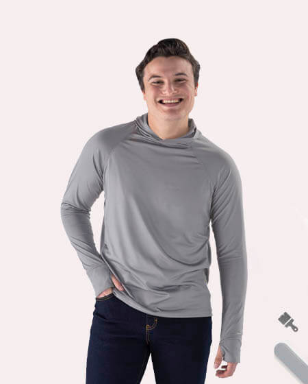 Sun Protection  Hooded T-Shirt