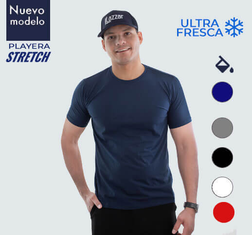 Ultra-Fresh Stretch T-Shirt for Men