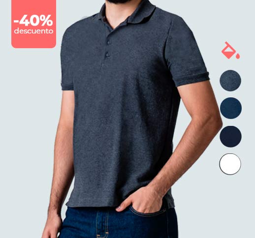 Playeras polo en descuento caballero 