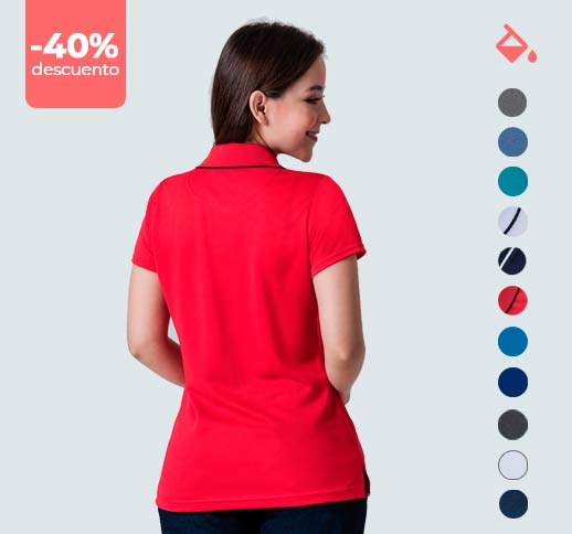 Playeras Polo Dama en descuento 