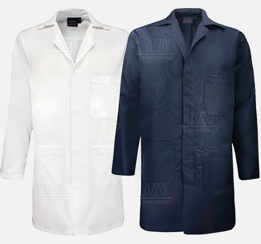 Embroidered Lab Coat